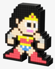 Luminoso Pixel Pals Mulher-maravilha - Wonder Woman Pixel Pal, HD Png Download, Transparent PNG