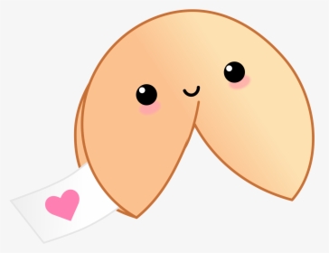 Kawaii Cookie Cliparts - Cute Kawaii Fortune Cookie, HD Png Download, Transparent PNG