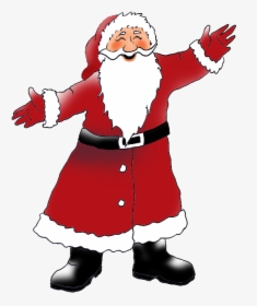 Father Christmas Clipart - Weihnachtsmann Transparent, HD Png Download, Transparent PNG