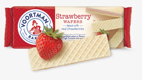 Strawberry Wafers - Voortman Strawberry Wafers, HD Png Download, Transparent PNG