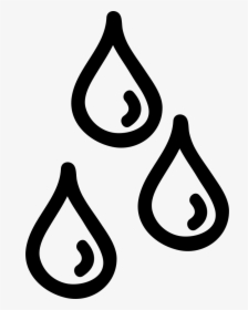Transparent Water Drop Transparent Png - Hand Drawn Water Drop, Png Download, Transparent PNG