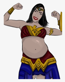 #wonder #wonderwoman #maravilha #hero #heros #pregnant - Pregnant Wonder Woman, HD Png Download, Transparent PNG