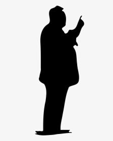James Bond Silhouette Clip Art - Silhouette Of Person Pointing Png, Transparent Png, Transparent PNG