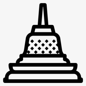 Transparent Buddha Icon Png - Candi Borobudur Icon Png, Png Download, Transparent PNG
