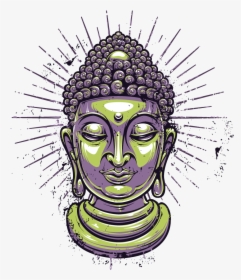 Transparent Buddha Icon Png - Buddha Vector Art, Png Download, Transparent PNG