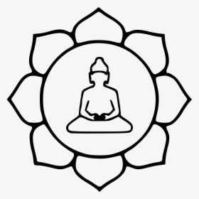 File Lotus Svg Wikimedia - Symbol Buddhism, HD Png Download, Transparent PNG