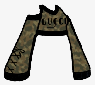 #gacha #gucci #gang #shert #cloth #clothing #top #shirt, HD Png Download, Transparent PNG