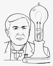 Easy To Draw Thomas Edison, HD Png Download, Transparent PNG