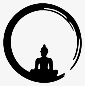 Zen Meditation, Zen Meditation Chan, Meditation Png - Line Art Of Buddha, Transparent Png, Transparent PNG