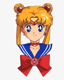 #sailor #moon #kawaii #cute #anime #1992 #usagi #tsukino - Sailor Moon Usagi Cute, HD Png Download, Transparent PNG