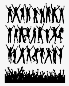 Party People Silhouettes, HD Png Download, Transparent PNG