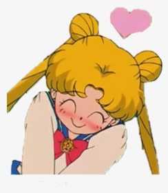Transparent Sailor Moon Crystal Png - Aesthetic Sailor Moon In Love, Png Download, Transparent PNG