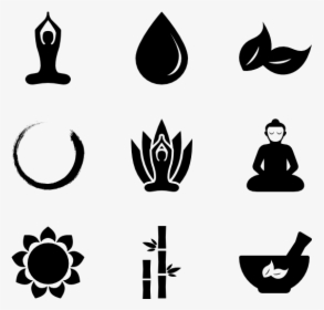 Symbols Of Tibetan Buddhism Religion Computer Icons - Symbols Tibetan Buddhism, HD Png Download, Transparent PNG