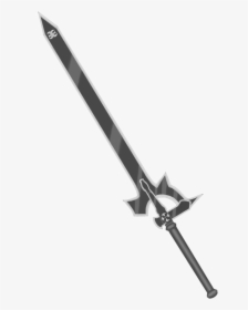 Transparent Real Sword Png - Sao Kirito Sword Png, Png Download, Transparent PNG