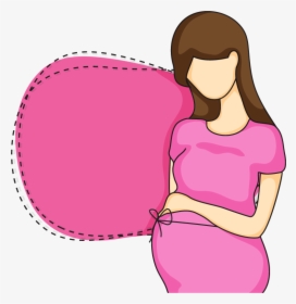 Pregnancy Woman Illustration - Gifts For Pregnant Ladies India, HD Png Download, Transparent PNG
