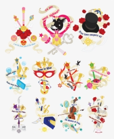 Sailor Banners Master Post - Tatuajes De Sailor Moon Con, HD Png Download, Transparent PNG
