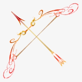 Arrow Bow Png Download Image - Fire Bow And Arrow, Transparent Png, Transparent PNG