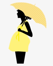 Pregnancy Woman Infant Childbirth - Pregnant Lady Clip Art, HD Png Download, Transparent PNG
