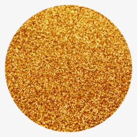 Gold Sparkle Gold Circle - Gold Glitter Circle Transparent, HD Png Download, Transparent PNG