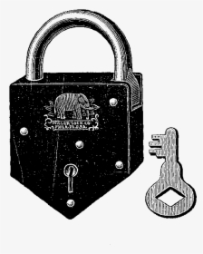 Vintage Locks And Keys Are So Pretty And Interesting - Handbag, HD Png Download, Transparent PNG