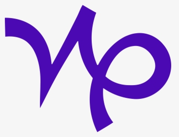 Area,purple,text - Capricorn Symbol, HD Png Download, Transparent PNG