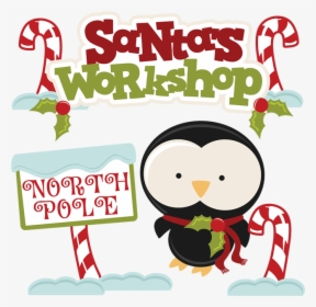 North Pole Santa's Workshop Clip Art Free, HD Png Download, Transparent PNG