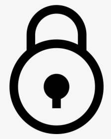 Lock Circle Windows Icon, HD Png Download, Transparent PNG