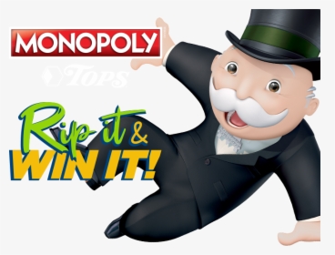 Mobile Monopoly Rip & Win - Cartoon, HD Png Download, Transparent PNG