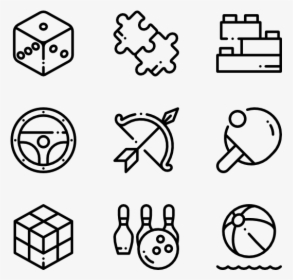 Board Game Icons - Design Icon Vector, HD Png Download, Transparent PNG