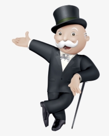 Mr Monopoly Standing - Mr Monopoly Man, HD Png Download, Transparent PNG