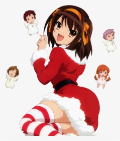 Melancholy Of Haruhi Suzumiya Christmas, HD Png Download, Transparent PNG