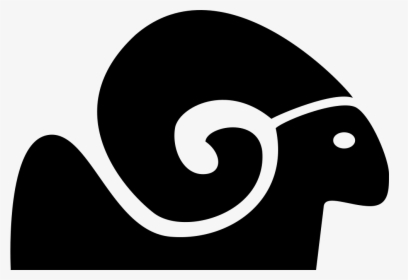 Capricorn Symbol With Big Horn - Illustration, HD Png Download, Transparent PNG