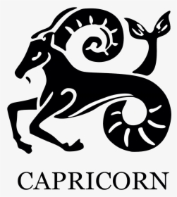 Capricorn Png Free Images - Horoscope Design, Transparent Png, Transparent PNG