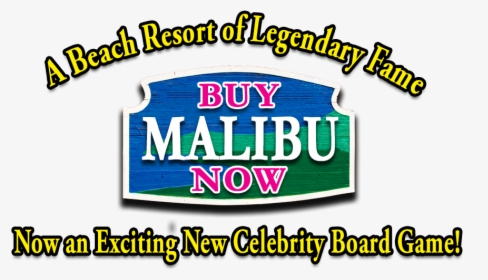 Buy Malibu Board Game - Graphic Design, HD Png Download, Transparent PNG