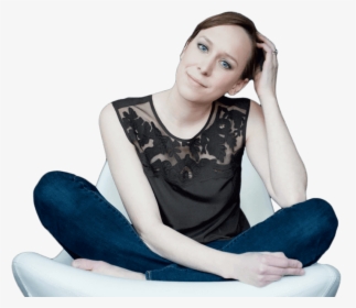 Transparent Person Sitting Down Png - Sitting, Png Download, Transparent PNG