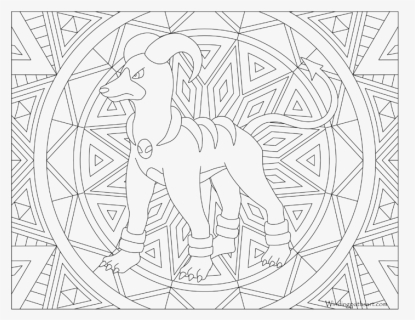 Pattern Pokemon Colouring Pages , Png Download - Adult Pokemon Coloring Pages, Transparent Png ...