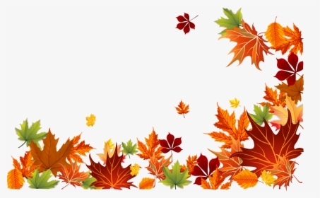 Leaf Color Leaves Autumn Euclidean Vector Clipart - Transparent Fall Leaves Background, HD Png Download, Transparent PNG