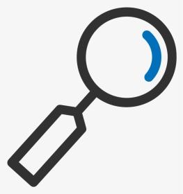 Transparent Magnifying Glass Icon Png - Magnifying Glass Icon Transparent, Png Download, Transparent PNG