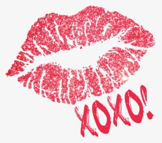 Glitter Lips Sparkle Makeup Png Image Kiss Lips- - Glitter Kiss, Transparent Png, Transparent PNG