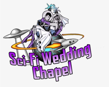 Scifi Wedding Chapel - Cartoon, HD Png Download, Transparent PNG