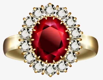 Ruby Ring Clip Art, HD Png Download, Transparent PNG
