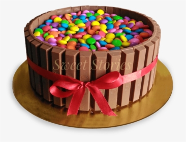 Kitkat Gems Cake - Birthday Cake, HD Png Download, Transparent PNG