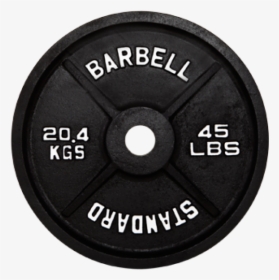 Weight Plate Png - Dumbbell, Transparent Png, Transparent PNG