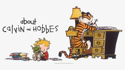 About Calvin And Hobbes - Calvin Hobbes, HD Png Download, Transparent PNG