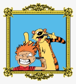 Transparent Calvin And Hobbes Clipart - Cartoon, HD Png Download, Transparent PNG
