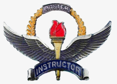 Air Force Master Training Instructor Badges-historical - Usaf Master Instructor Badge, HD Png Download, Transparent PNG