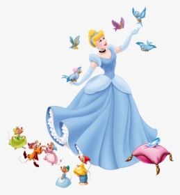 Free Cinderella Bird Cliparts - Cinderella Clipart, HD Png Download, Transparent PNG