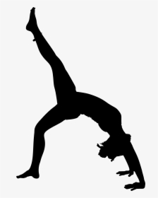This Free Icons Png Design Of Female Yoga Pose Silhouette - Yoga Poses Vector Png, Transparent Png, Transparent PNG