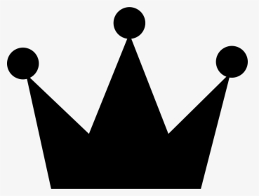 Crown - Black Transparent Crown Png, Png Download, Transparent PNG