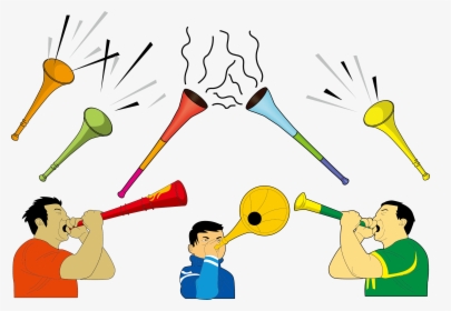 Trumpet Cartoon Megaphone - Terompet Ulang Tahun Png, Transparent Png, Transparent PNG